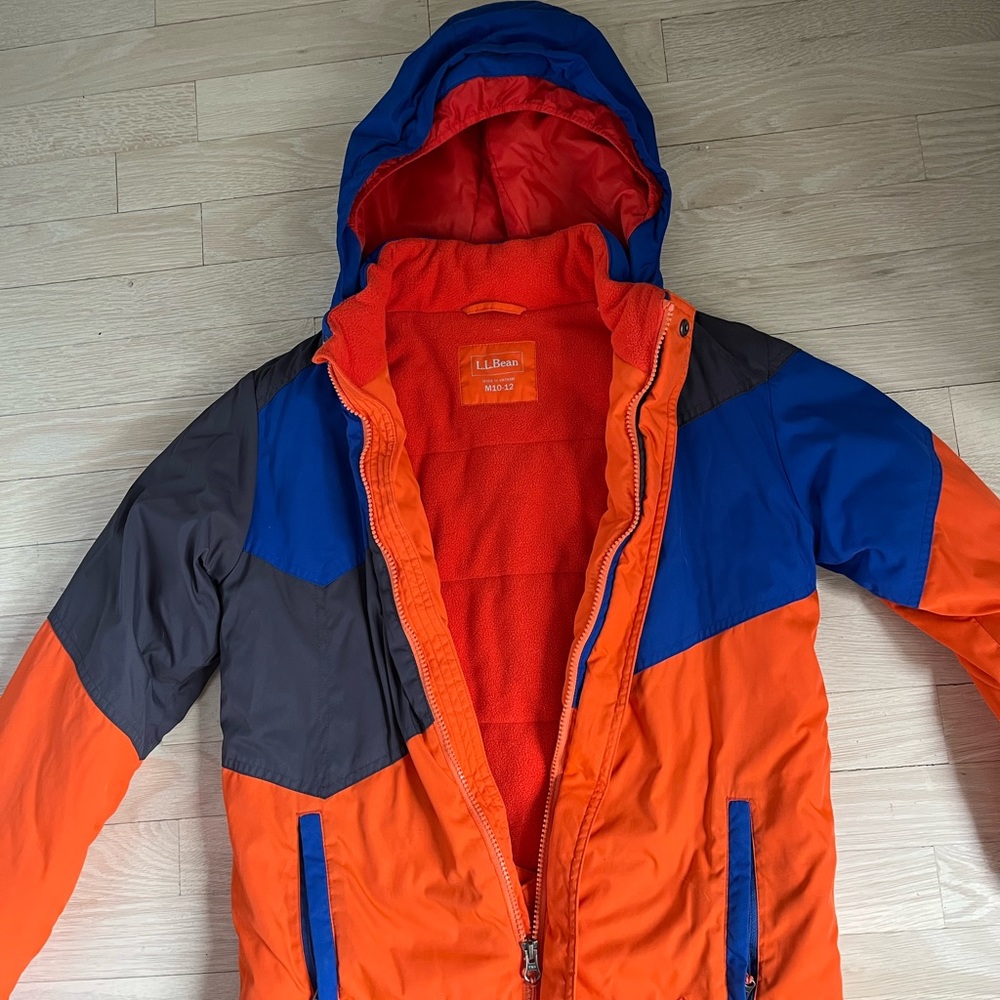 Boys LL Bean winter coat